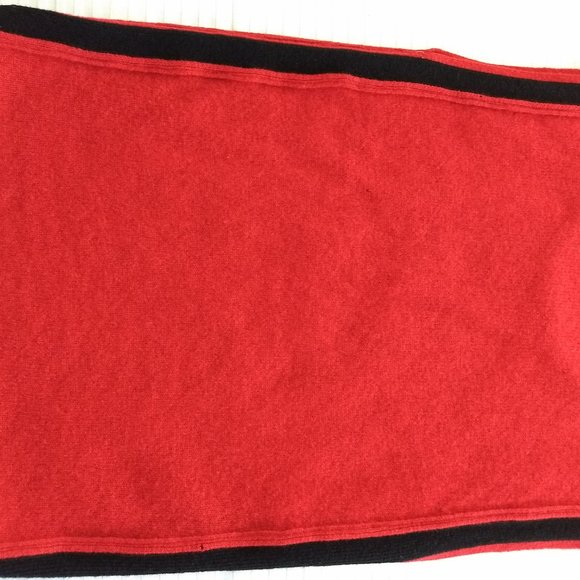 Red and Black Irish Wool Vest - Picture 2 of 6